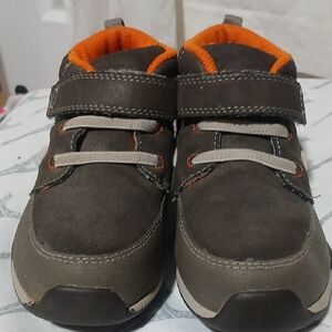 Stride Rite Brown and Orange Kids Sneakers/casual
